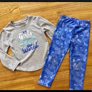 Under Armor top and pants